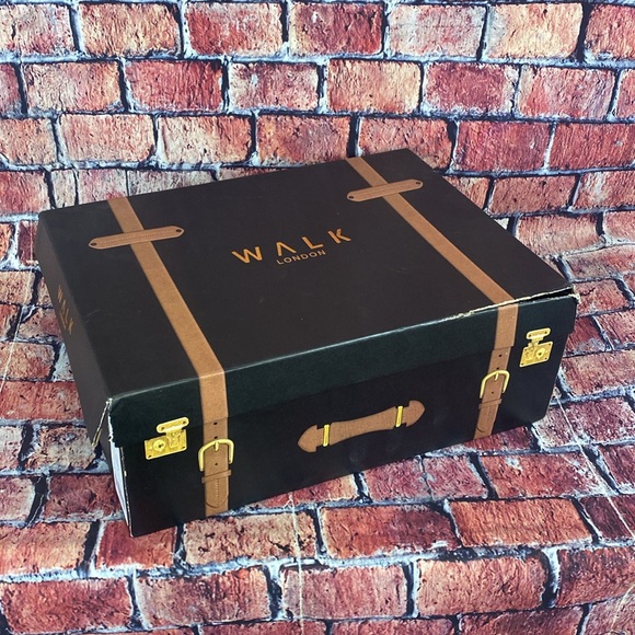 WALK LONDON JAGGER DERBY SHOE BLACK - Picture 7 of 8